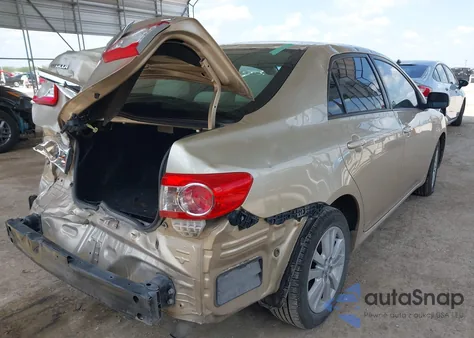 2012 Toyota Corolla Le z USA, uszkodzony, nr VIN 5YFBU4EE9CP013879